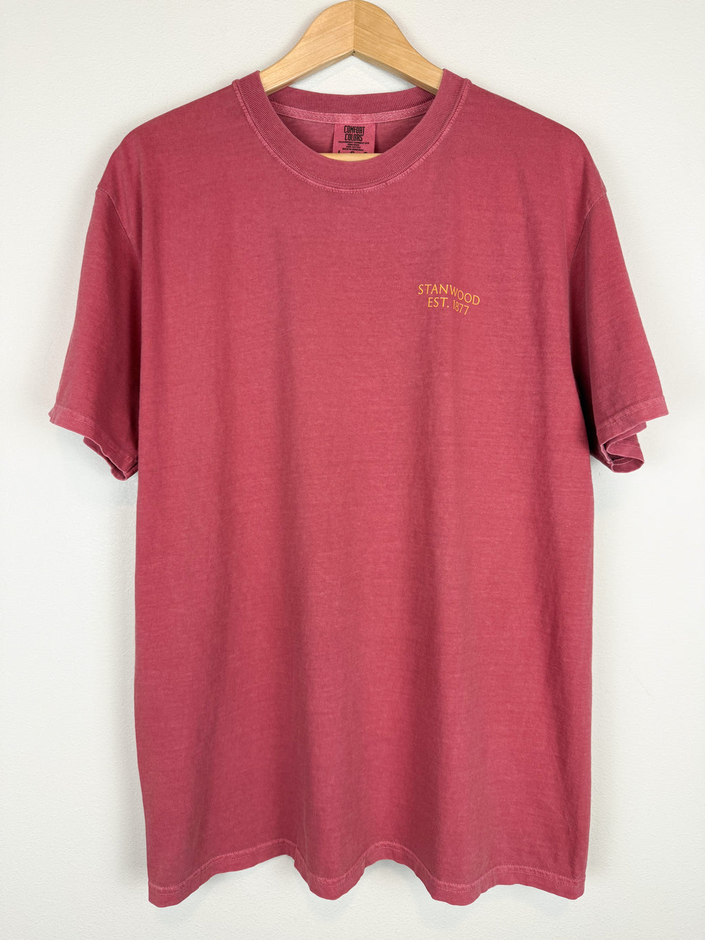 Adult Short Sleeve Tee- Crimson