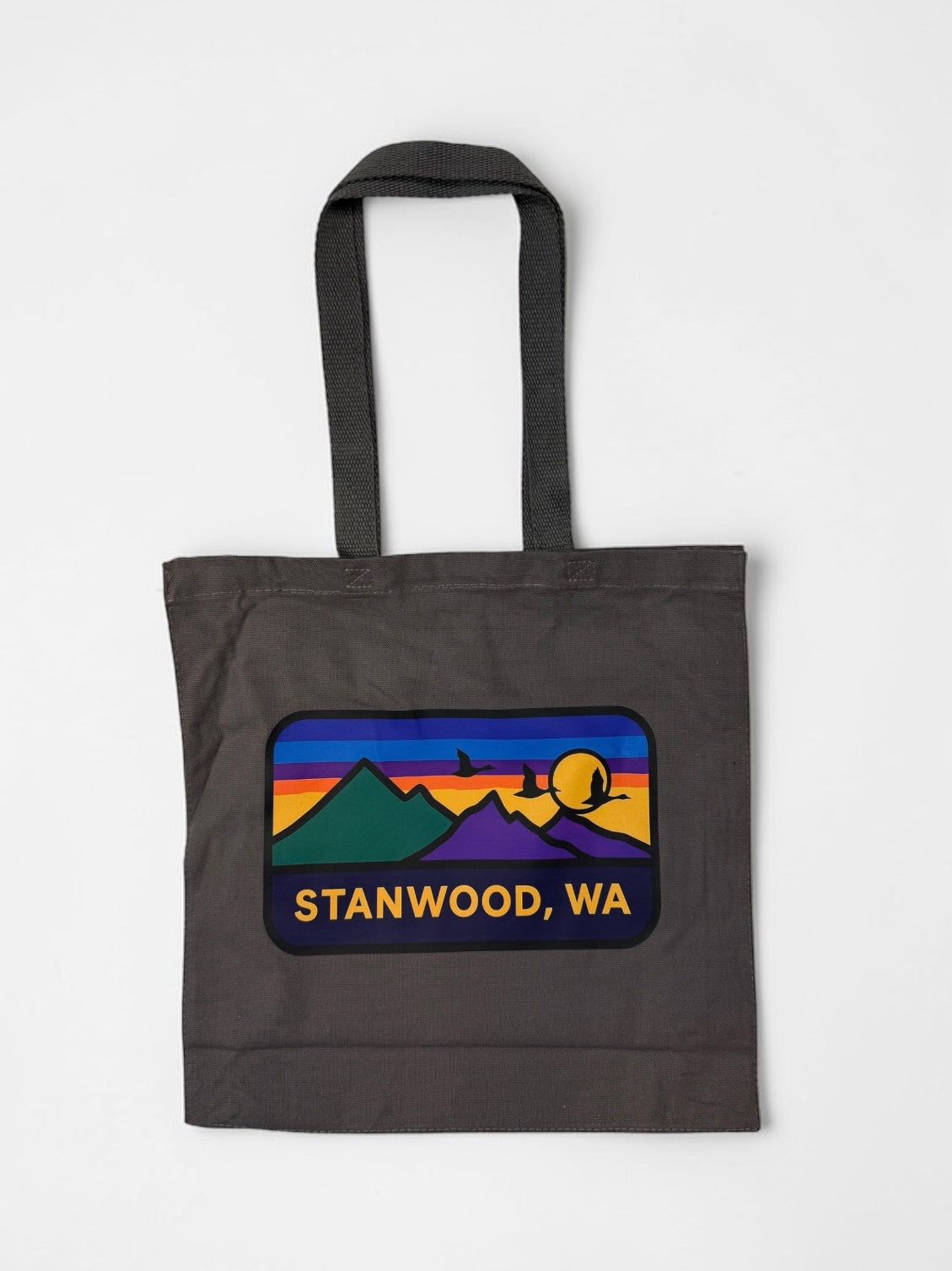 Reusable Cotton Tote Bag- Gray