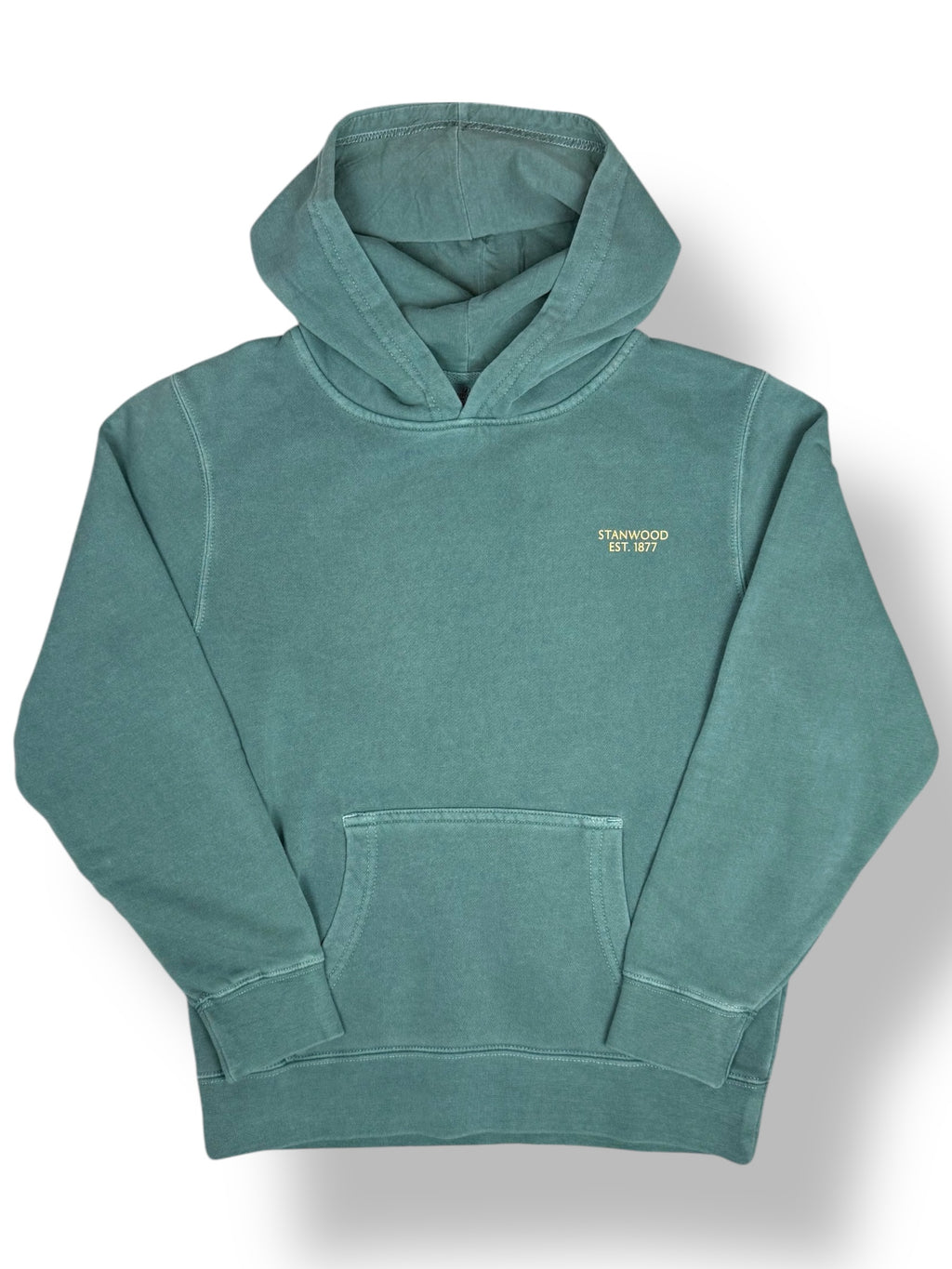 Youth Hoodie- Alpine Green