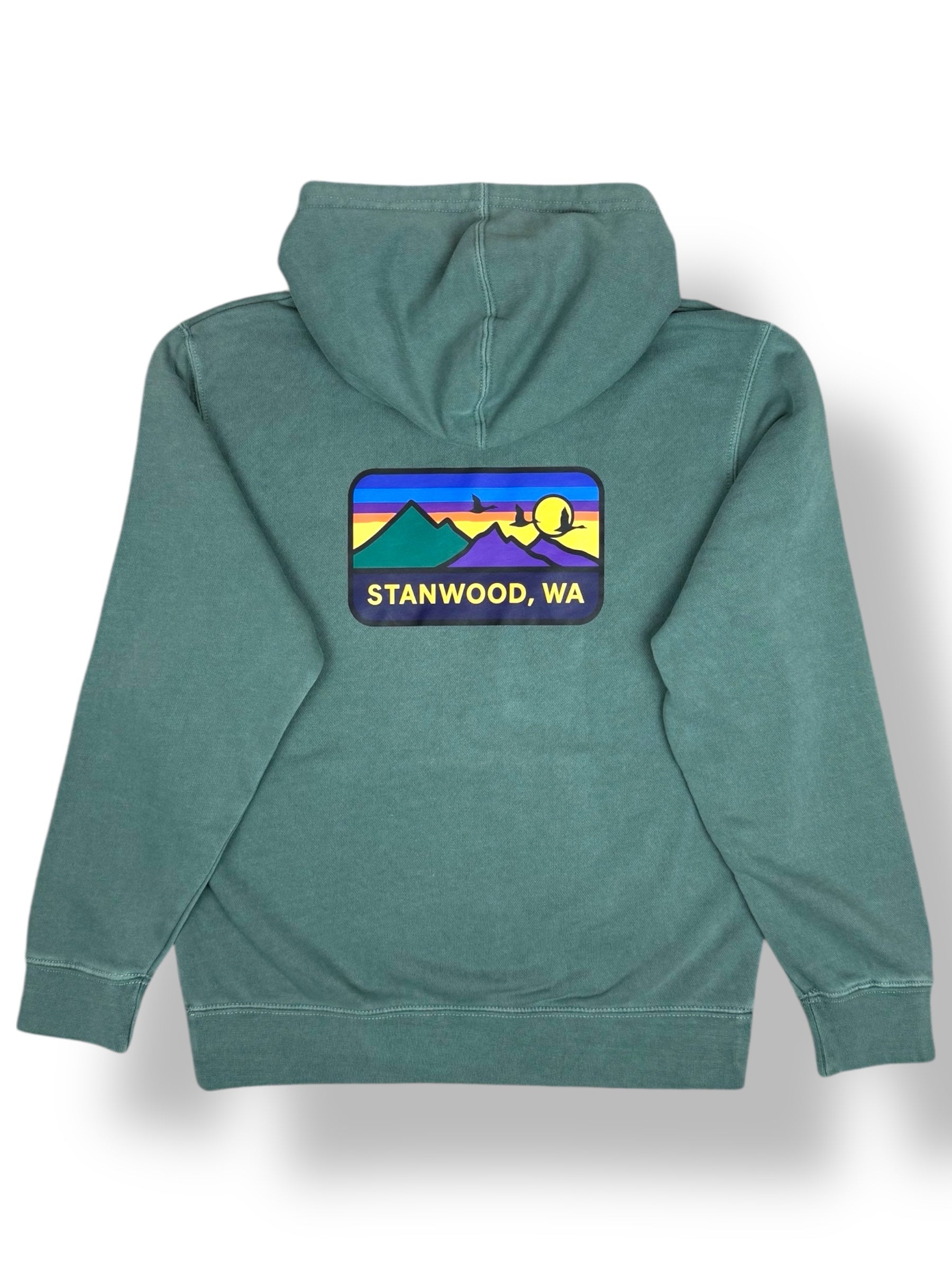 Youth Hoodie- Alpine Green