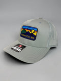 Hometown Embroidered Snapback Trucker Hat- Quarry Gray